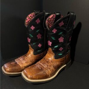 Smoky Mountain Girls Dogwood Girls Western Cowgirl Boots Size 3